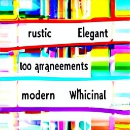 ما هو أسلوبك في اختيار الزهور؟