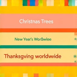 أي أسلوب منشور حول الأعياد ستخلق؟