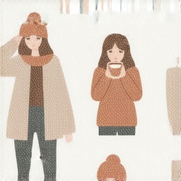 ما هو أسلوب اختيار الصورة الرمزية في فصل الشتاء؟