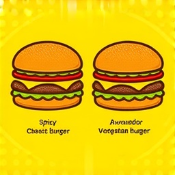 Який стиль улюблених бургерів для тебе?