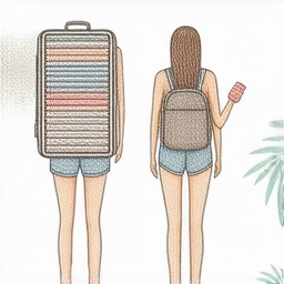 Який ти тип пакування речей у відпустку?